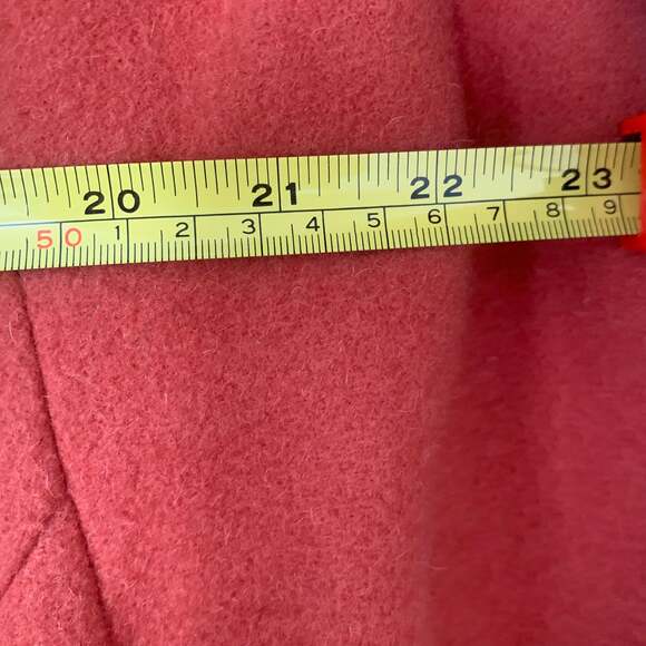 Vintage-Jessica‎ London Orange Wool Blend Car Coat Women’s 16W Plus - Picture 7 of 11